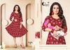 Kinti Girishma 1 Rayon Printed Regular Wear Anarakli Kurti Collection